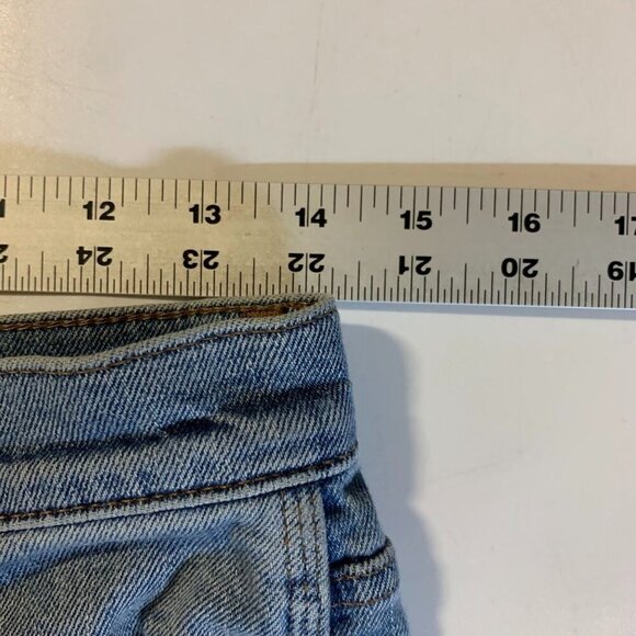 Point Sur Women's Shoreditch Mid Rise in Light Sky Wash Straight Jean Size 26 - Picture 12 of 14